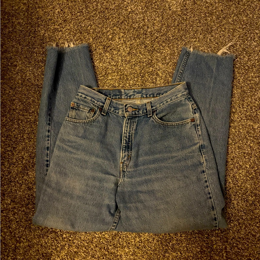 Levi 550 mom jeans